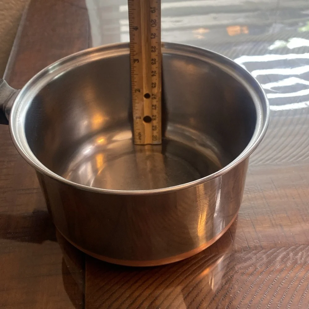 Ekcoware copper bottom Stainless Steel pan with Lid
